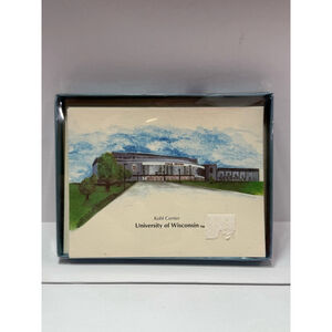 VTG University of Wisconsin Kohl Center Note Card Set – Boxed - Badgers - NOS